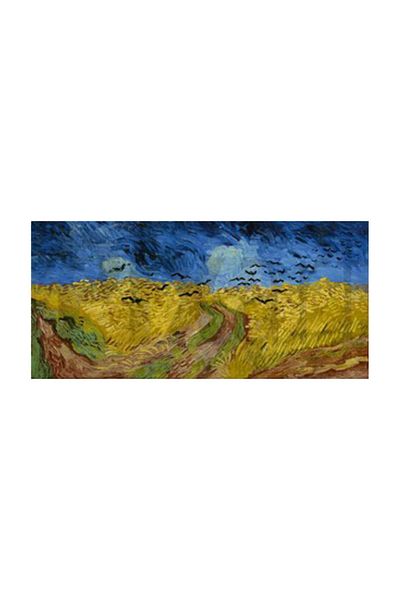 pixartsanat Vincent Van Gogh Wheat Field And Crows Pixart Art Diamond Mosaic Painting Diamond Turkey 50*25
