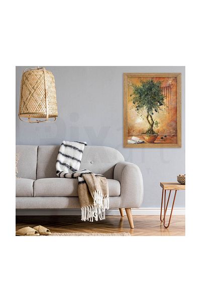 pixartsanat Tiny Olive Tree Pixart Art Diamond Mosaic Painting Diamond Turkey 55*78