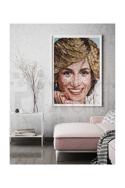 pixartsanat Diana Pixart Art Diamond Mosaic Painting Diamond Turkey 51*66