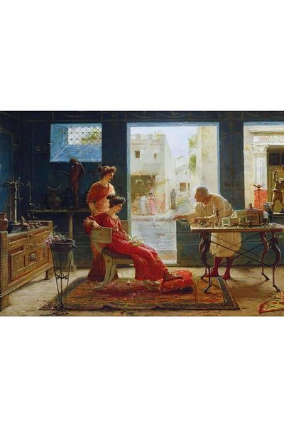 pixartsanat Jewelry Shop 50x35 PixArt Art Diamond Mosaic Painting Diamond Türkiye