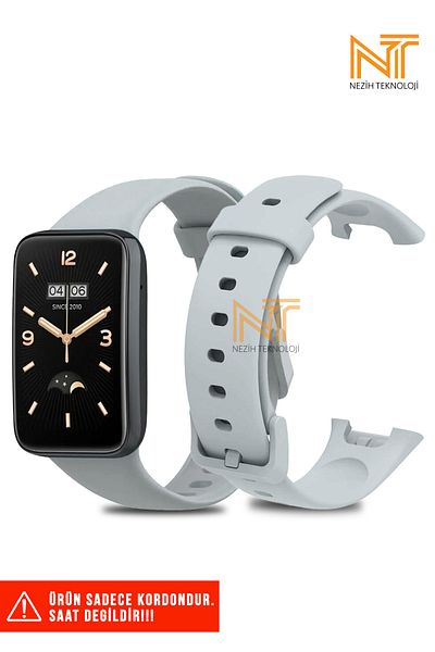 Nezih Case سوار Xiaomi Mi Band 7 Pro بتصميم ناعم من السيليكون الكلاسيكي