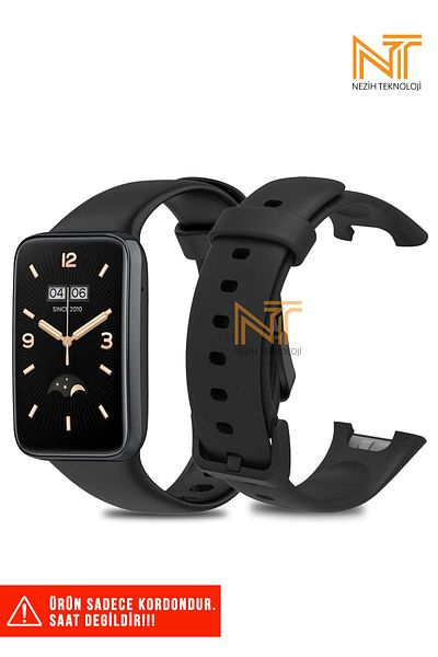 Nezih Case سوار Xiaomi Mi Band 7 Pro بتصميم ناعم من السيليكون الكلاسيكي
