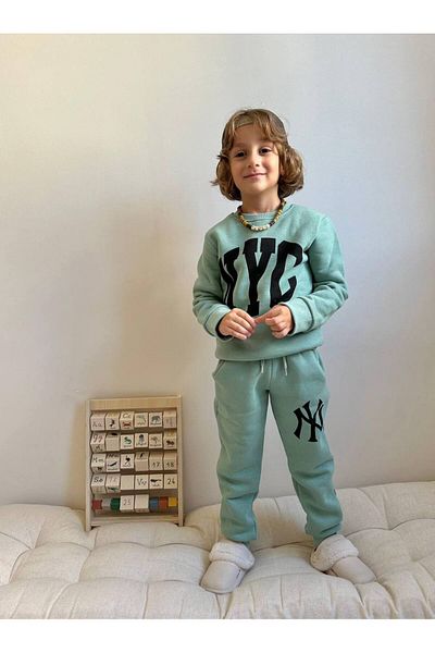 YİGİT BUTİK Yigit Butik Printed Boy's Suit