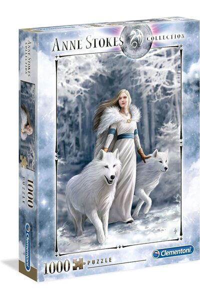 CLEMENTONI Puzzle - Anne Stokes: Guardians of Winter, 1000 piese