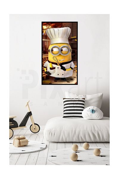 pixartsanat Minions Pixart Art Diamond Mosaic Diamond Turkey 40*60