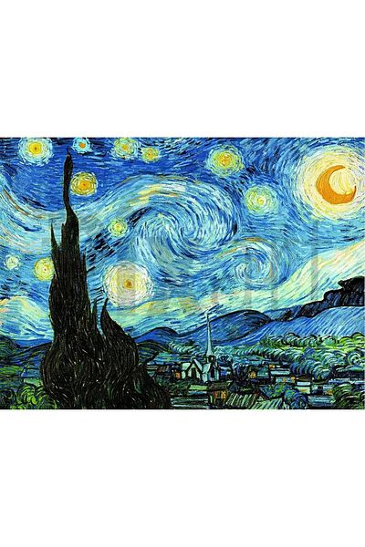 pixartsanat Van Gogh's Famous Paintings 30*40 PixArt Art Diamond Mosaic Painting Diamond Turkey