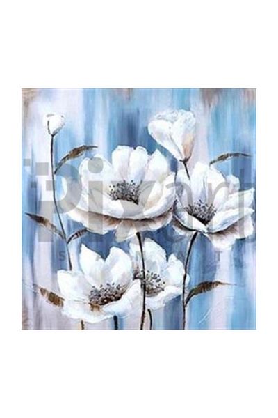 pixartsanat Spring in Teapot Pixart Art Diamond Mosaic Painting Diamond Türkiye 63*76