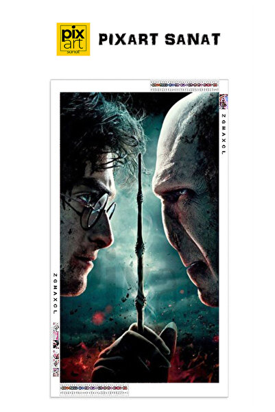 pixartsanat Harry Potter Ve Lord Voldemort Pixart Sanat Elmas Mozaik Diamond Türkiye 40*60