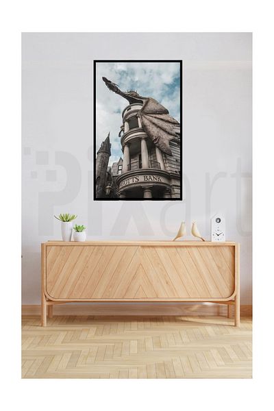 pixartsanat Wizard Bank Harry Potter Pixart Art Diamond Mosaic Painting Diamond Turkey 33*61