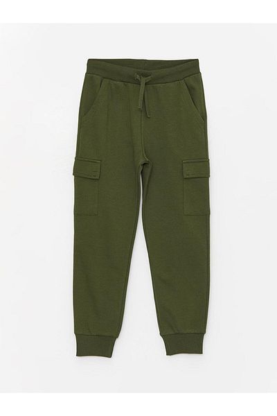 LC Waikiki Boys' Cargo Sweatpants with Elastic Waist