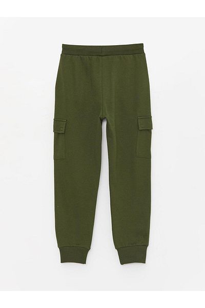 LC Waikiki Boys' Cargo Sweatpants with Elastic Waist
