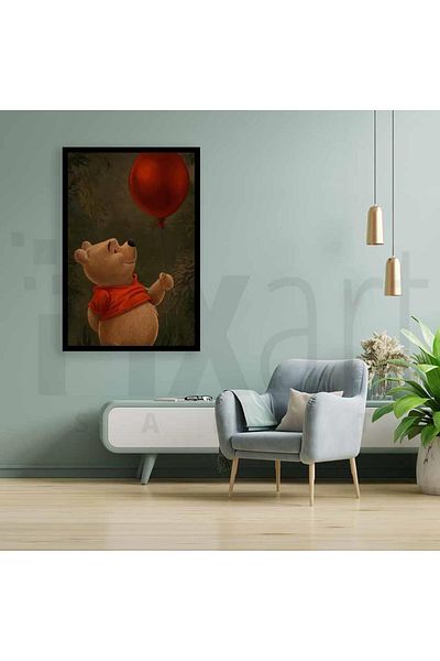 pixartsanat Teddy Bear 30x40cm Pixart Art Diamond Mosaic Painting Diamond Turkey