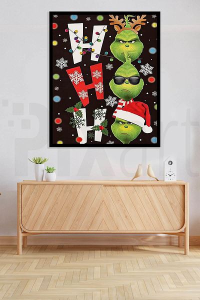 pixartsanat Christmas 2 30*40 PixArt Art Diamond Mosaic Painting Diamond Turkey