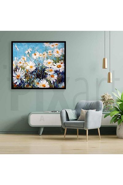 pixartsanat 40 X 50 Cm Daisy Pixart Art Diamond Mosaic Painting Diamond Türkiye