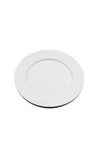 HKNYS Mika Tabak Beyaz Renk 26 Cm 6 Adet-Parti Doğum Günü MİKA Tabak