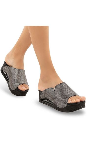 Muya Orthopedix Aero Air Max Sole Women's Slippers-Smoked