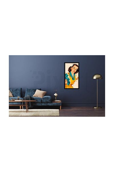 pixartsanat Nostalgia Woman Pixart Art Diamond Mosaic Painting Diamond Turkey 38*69
