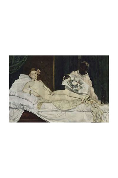 pixartsanat Edouard Manet Olympia Pixart Art Diamond Mosaic Painting Diamond Turkey 61*61