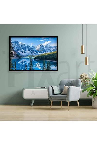 pixartsanat Lake Forest 28 *40Cm Pixart Art Diamond Mosaic Painting Diamond Turkey