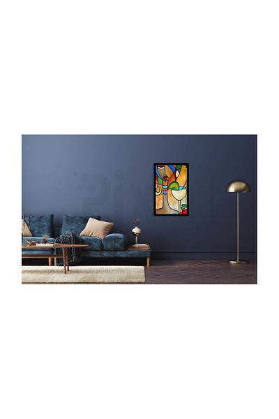 pixartsanat Cocktail And Girl Pixart Art Diamond Mosaic Painting Diamond Turkey 39*52