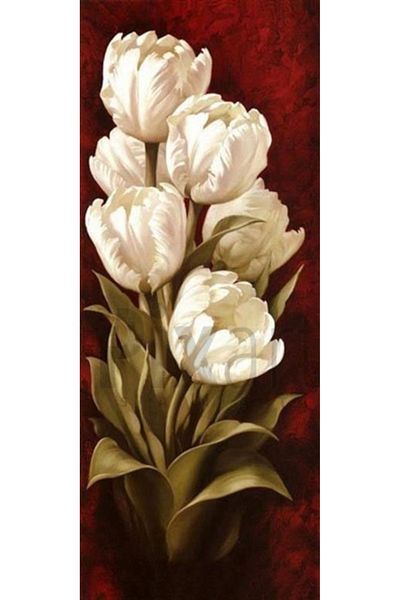 pixartsanat Elegant Laler Pixart Art Diamond Mosaic Painting Diamond Turkey 27*68