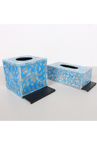 Mylamp Suport pentru șervețele pătrate Anita Pearlescent 15x15x15 cm
