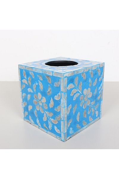 Mylamp Suport pentru șervețele pătrate Anita Pearlescent 15x15x15 cm