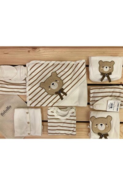 Bebellia Baby Zuhu Hastane Çıkışı 11 parça Kahverengi