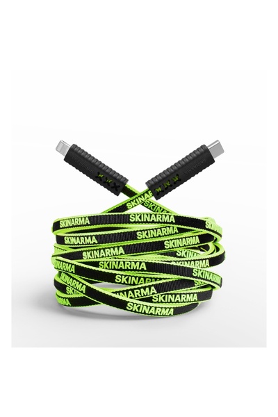Skinarma Type-c To Lightning Mfı Lisanslı Iphone Kablo Tenso Data Ve Şarj Kablosu 3.0a 1.2m Yeşil