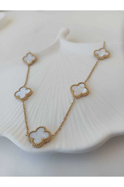 mistik accessory White Necklace - Steel Necklace