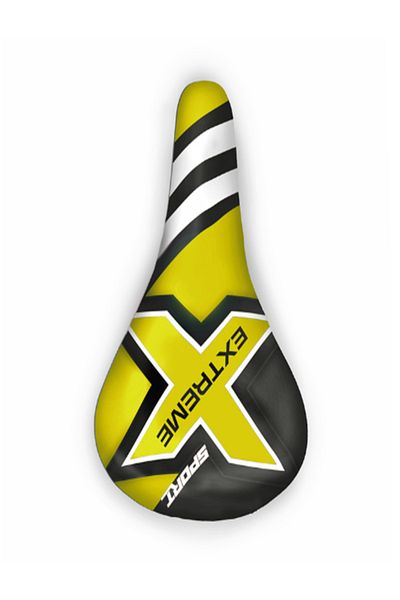 San Marino Bmx Extreme Kids Bicycle Saddle - 16-20 - Yellow
