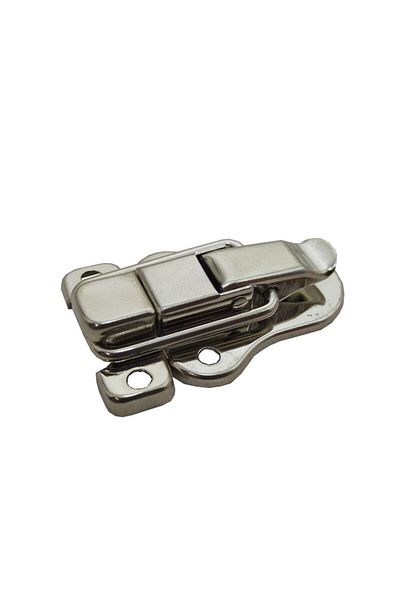 Yıldırım 2 Pieces Bag Buckle Suitcase Lock Cabinet Lock Latched Lock Nickel Color
