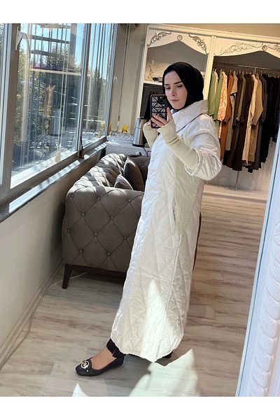Invee Invee 6378 Ecru Coat