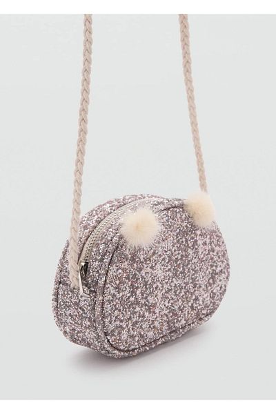 MANGO Kids Tasche mit Paillettenohren