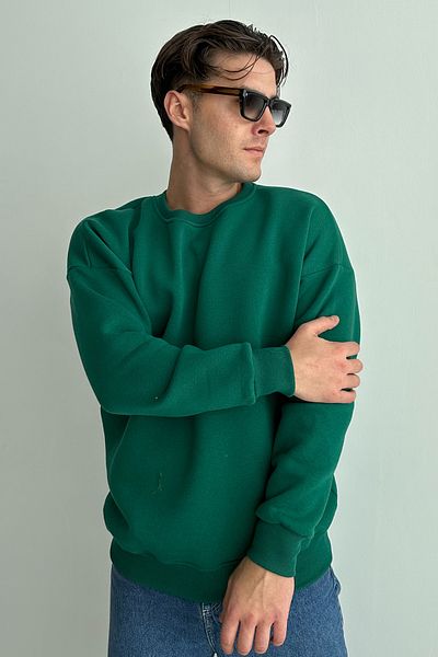 zunop Ανδρικό φούτερ με λαιμόκοψη Oversize