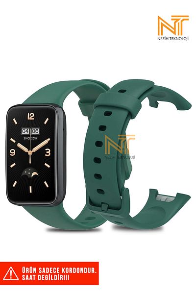 Nezih Case حبل سيليكون كلاسيكي بتصميم ناعم متوافق مع Xiaomi Mi Band 7 Pro