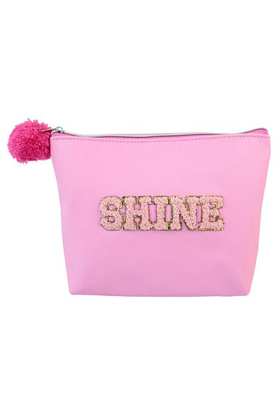 Dolphin DLP-CPG-953 Pom Zippered Makeup Bag