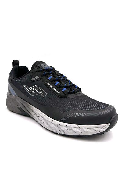 Jump 30519 Pantofi sport pentru bărbați cu șireturi cu talpă ușoară Phlon BLACK SAX