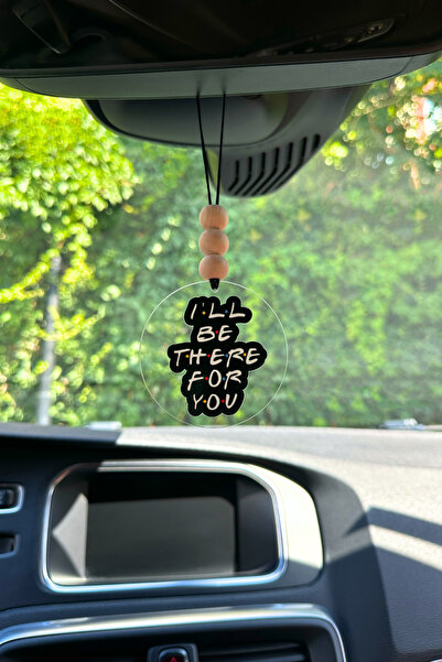 lusidadesign Friends Dizisi I’ll Be There For You Tasarımlı Dikiz Aynası Süsü...