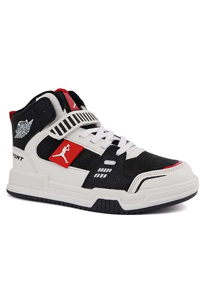 Kocamanlar Ayakkabı Cool King JoranS - Orthopedic Unisex Children's Sports Shoes, Long Heel, RED