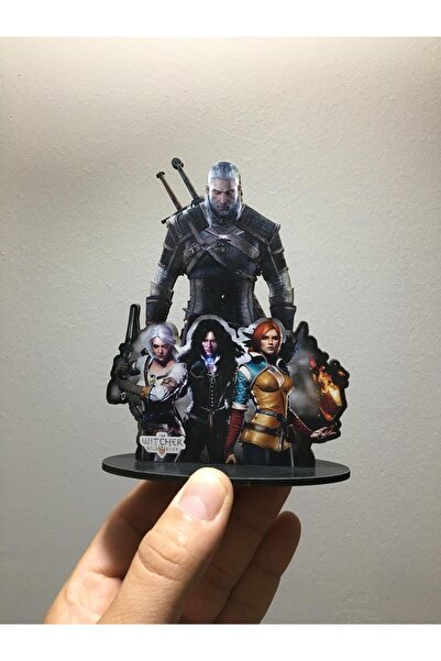 Genel Markalar THE WİTCHER KARAKTER AHŞAP FİGÜR