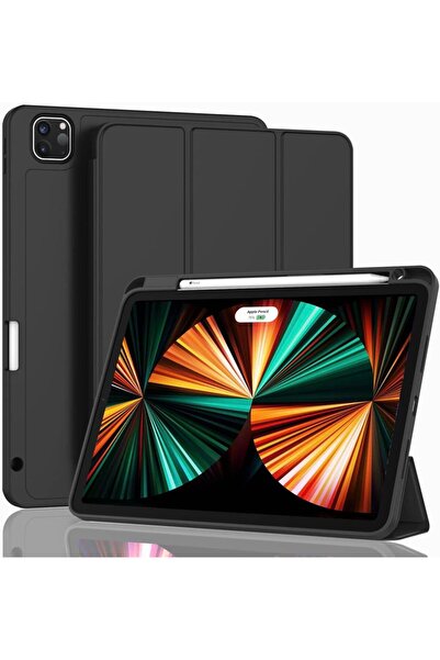 UnDePlus iPad Pro 13inç M4/M5 Kılıf Pen Charge Kalem Bölmeli 2024/2025 Uyumlu