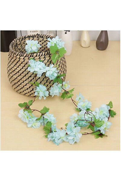 DDTREND Yapay Çiçek Bahar Dalı Sarmaşık Japon Kiraz Çiçekli 230 Cm 18 Çiçekli