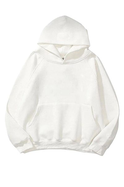 Gofeel Harajuku Street White 3 Thread Oversive Sweatshirt