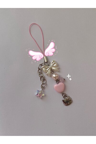 bettymettys Kittty Fairycore y2k Telefon Charmı