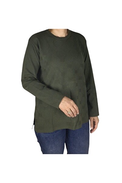 ECE GİYİM Women's Mimoza Simple Large Size Mother Bluz