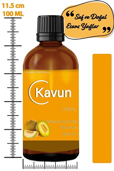 Cem Cosmetics Kavun Esansiyel Uçucu Oda Kokusu Yağı Buhurdanlık Difüzör Esansı oda kokusu