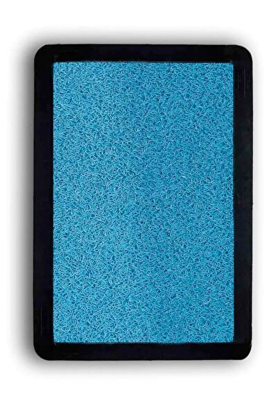 ÇAPAEV Dezenfektan Havuzlu Kauçuk Hijyen Paspas - Turkuaz-45 Cm X 70 Cm