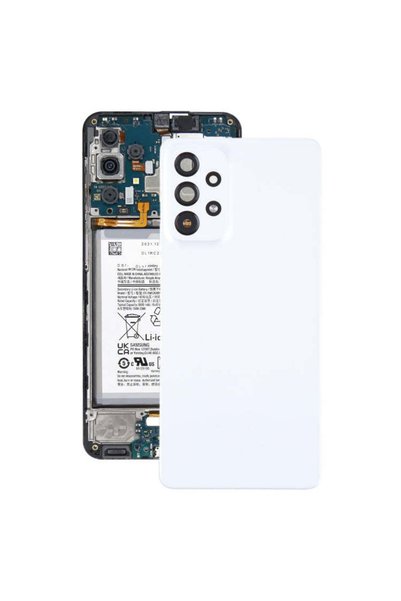 indirimplus Samsung Galaxy A73 5G SM-A736B Arka Kapak Pil Kapağı, Kamera Lens...