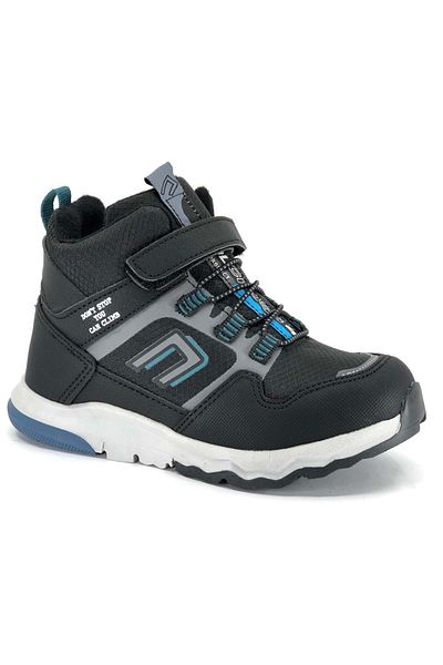 Kids Club Shoes Cool Trex Long Waterproof Outdoor Unisex Παιδικές Μπότες ΜΑΥΡΟ-ΜΠΛΕ